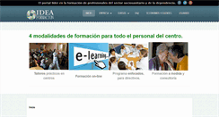 Desktop Screenshot of formacionidea.com