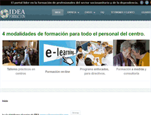 Tablet Screenshot of formacionidea.com